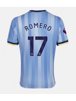 Tottenham Hotspur Cristian Romero #17 Replika Borta Kläder 2024-25 Kortärmad